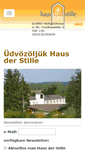 Mobile Screenshot of hu.haus-der-stille.at